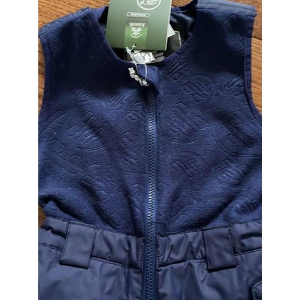 NWT Kamik Kids Snow Pants with Fleece Bib Snowsuit Size 4 - Picture 7 of 7